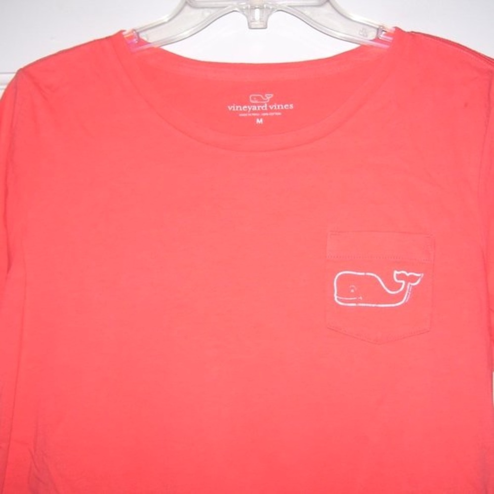 VINEYARD VINES Vintage Whale Long Sleeve Pocket Tee - Picture 3 of 9